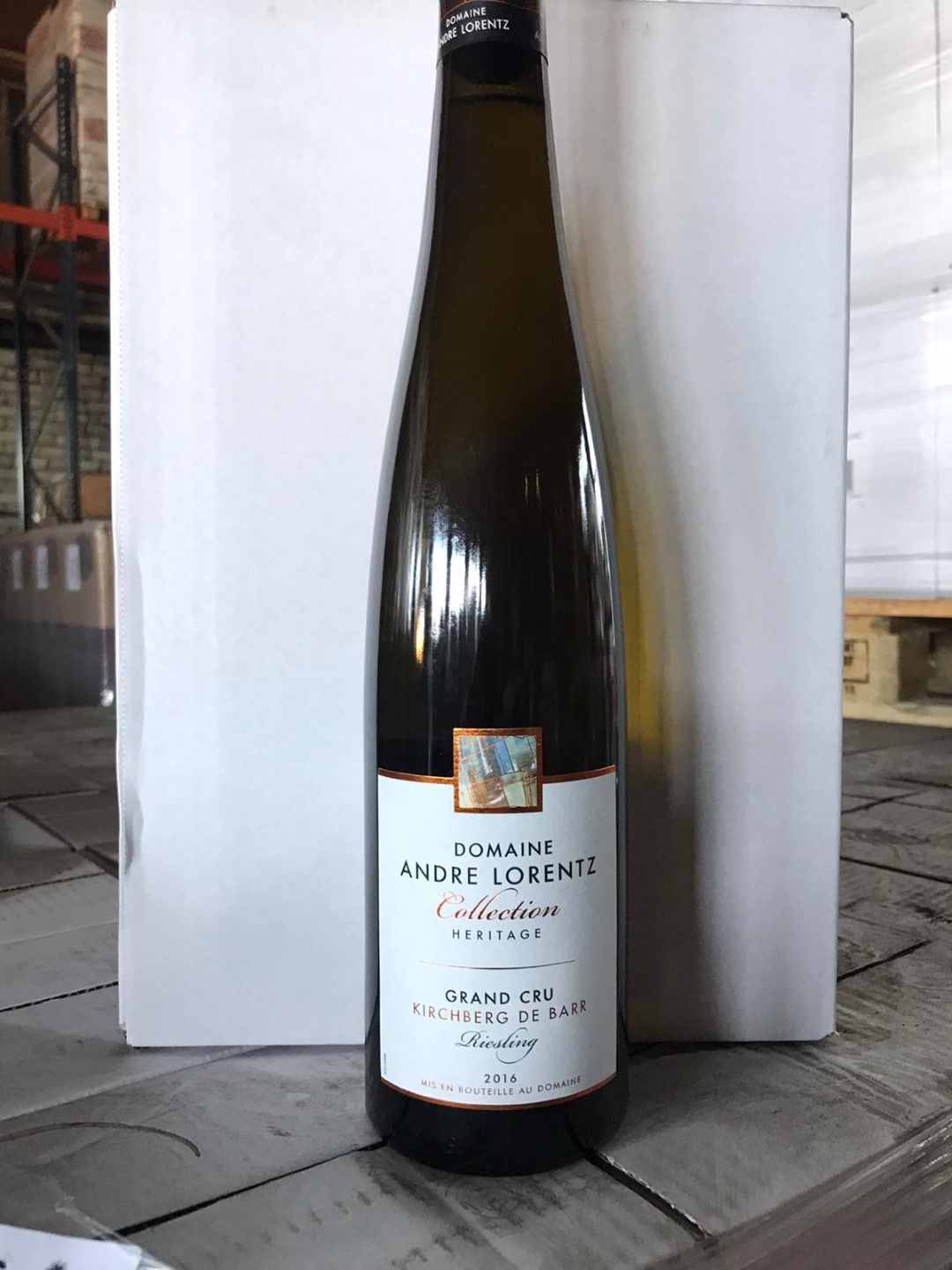 Вино Kirchberg de Barr Grand Cru Clos Zisser AOP Alsace Riesling white dry  Кирхберг де Бар Гран Крю Кло Зиссер Рислинг  750 мл