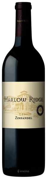 Вино   Harlow Ridge  Zinfandel   Харлоу Ридж  Зинфандель 2017  750 мл