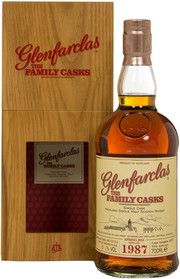 Виски Glenfarclas 1987 Family Casks 46%  700 мл