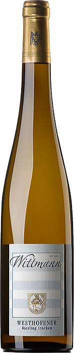 Вино Wittmann Rheinhessen WESTHOFENER Wittmann Riesling trocken  Виттман Рейнхессен Вестхофенер Рислинг трокен  2016 750 мл