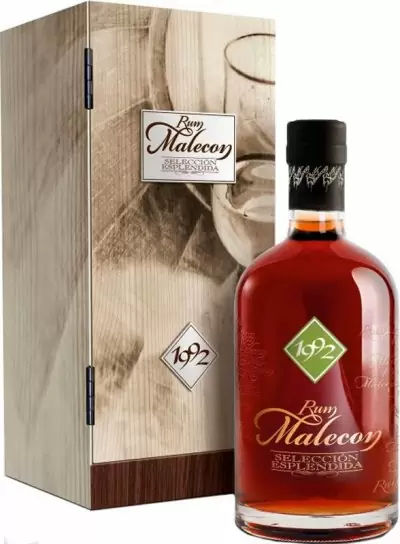 Ром Malecon  Seleccion Esplendida   wooden box  1992700 мл