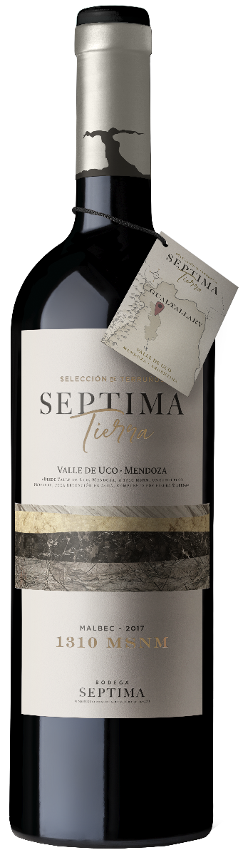Вино  Codorniu   Septima Tierra Malbec Valle de Uco  Септима Тьерра 1310 м н.у.м. Валле де Уко Мальбек  2021  750 мл