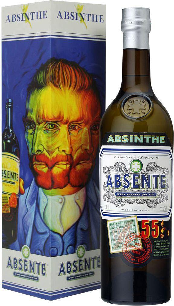 Absente 55, gift box, Абсент 55, в подарочной коробке, 700 мл