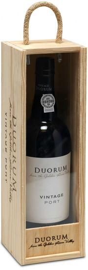 Портвейн Duorum Vintage Port  Дорум Лэйт Ботлд Винтаж Порт в деревянной  коробке 2011 750 мл