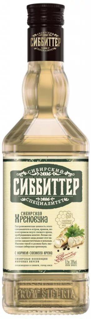 Настойка Сиббиттер Сибирская Хреновуха 500 мл