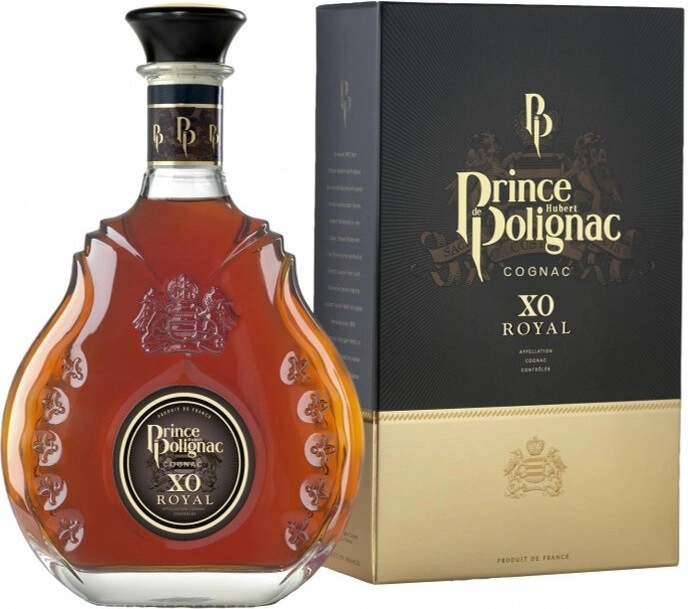 Коньяк Prince Hubert de Polignac  XO Royal в п/у 700 мл 40%