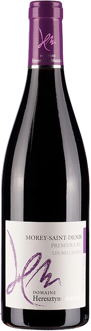 Вино Domaine Heresztyn-Mazzini Morey-Saint-Denis Premier Cru Les Millandes 2021 750 ml red dry