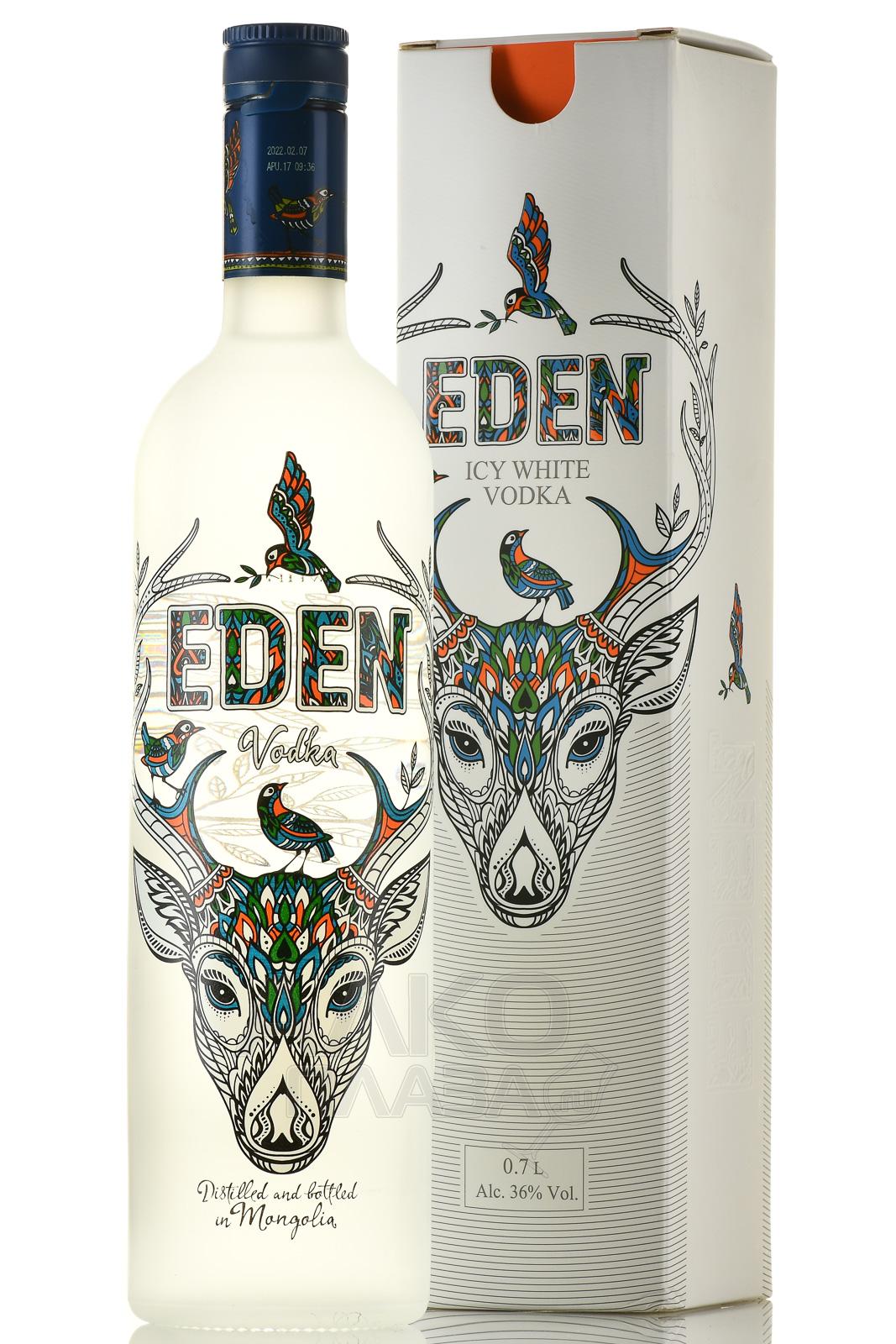 Водка  Eden   gift box  700 мл  36 %