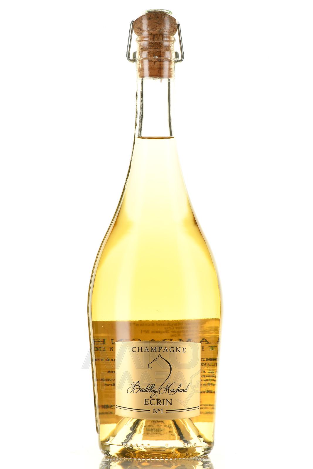 Шампанское Boutillez Marchand  "Ecrin №1" Blanc de Blancs Premier Cru  Champagne AOC  750 мл