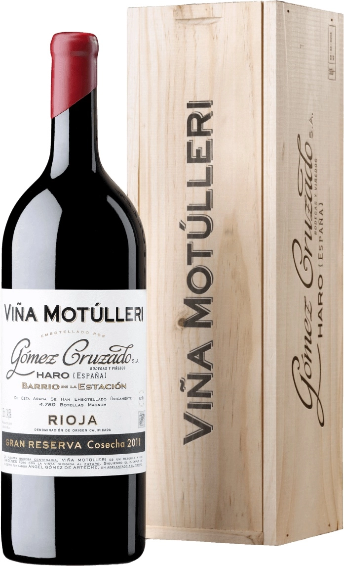 Вино Gomez Cruzado Vina Motulleri Gran Reserva, Rioja  2011   gift in box  1500 мл  14,5%