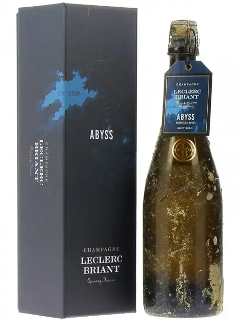 Игристое вино Leclerc Briant Cuvee Abyss Brut Nature gift box  2018  750 мл