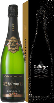 Игристое вино Wolfberger Cremant d'Alsace Pinot Gris  gift box  750 мл