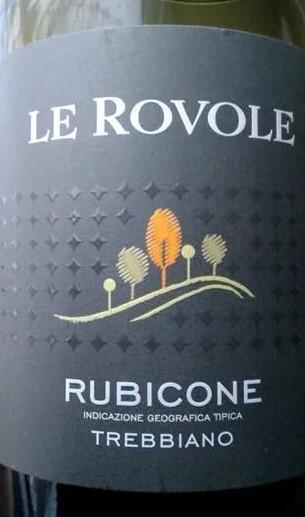 Вино Natale Verga  Le Rovole Rubicone Trebbiano   Натале Верга Рубиконе Треббьяно Ле Роволе  2016  750 мл