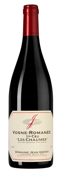 Вино Domaine Jean Grivot Vosne-Romanee Premier Cru Les Chaumes  2022  750 мл