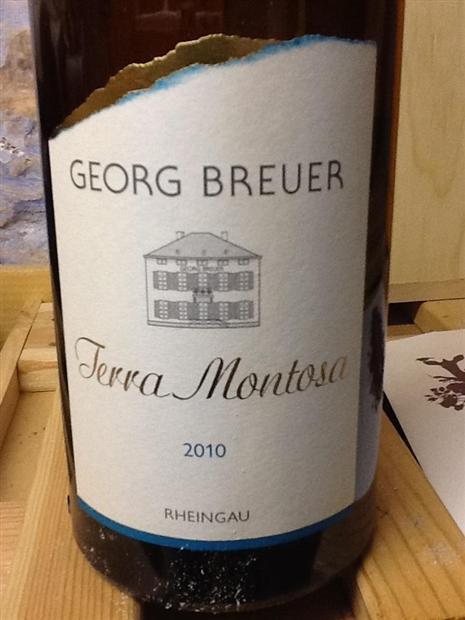 Вино Georg Breuer Terra Montosa Riesling Rheingau Георг Бройер Терра Монтоза Рислинг Рейнгау 2016 750 мл