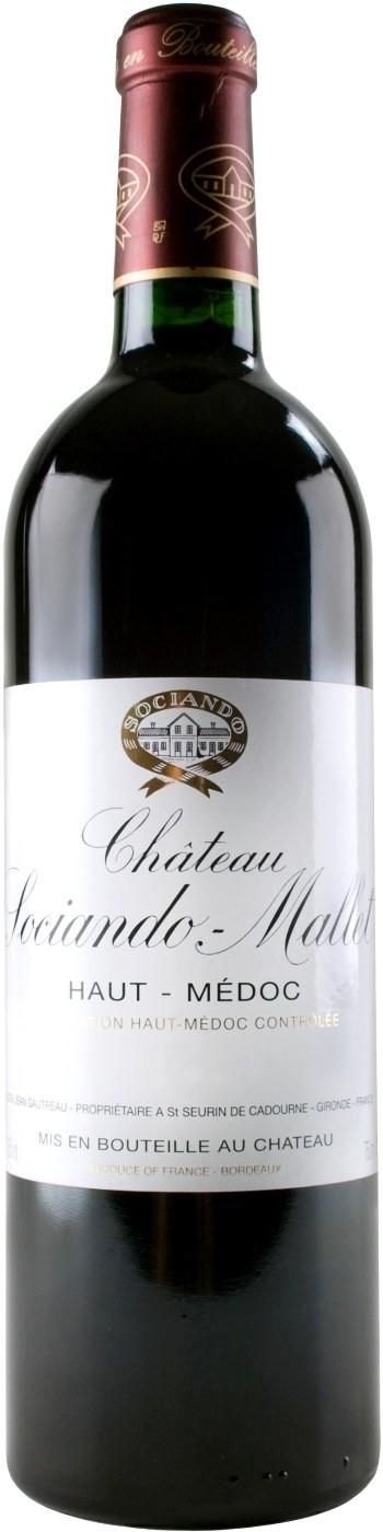 Вино Chateau Sociando-Mallet Haut-Medoc AOC  Шато Сосьяндо-Малле 2014 750 мл