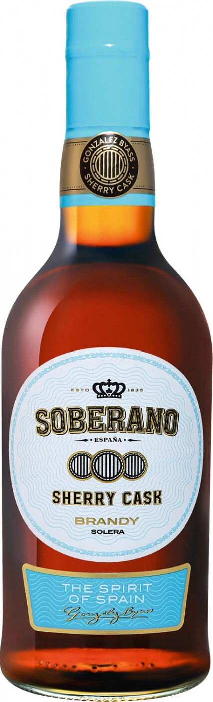 Бренди Soberano 700 мл 36%
