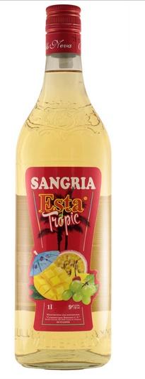 Напиток винный "Сангрия Эста Вальдепабло со вкусом тропических фруктов" (Sangria Esta TROPIC) 9% 1л