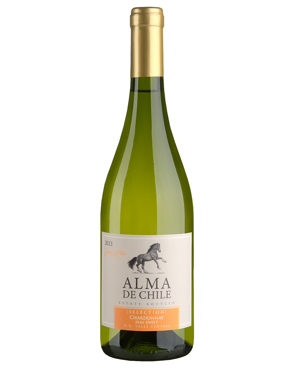 Вино Alma de Chile Chardonnay semi sweet  2023  750 мл