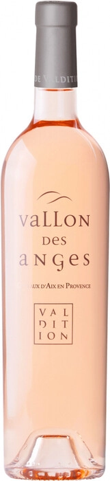 Вино  Domaine de Valdition Vallon des Anges Rose Coteaux d'Aix en Provence AOP 1 мл
