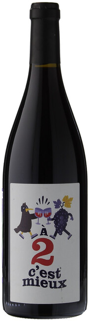 Вино Romain le Bars  A 2 C'est Mieux  VdF Роман ле Барс  А До Сэ Мьё  2020 750 мл  13,5%