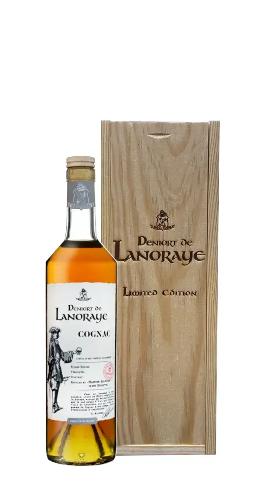 Коньяк Deniort de Lanoraye Bons Bois 1972/1973 wooden box  700 мл