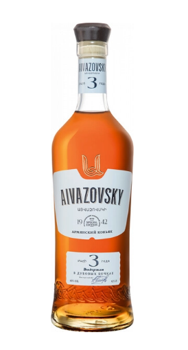 Коньяк MAP   Aivazovsky Armenian Brandy 3 Y.O.   500 мл