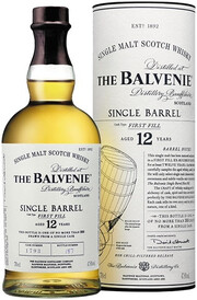 Виски Balvenie  Single Barrel First Fill 12 Years Old gift tube   700 мл