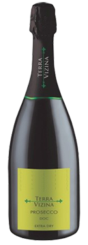 Игристое Вино Casere Prosecco DOC Extra Dry Terra Vizina 750 мл
