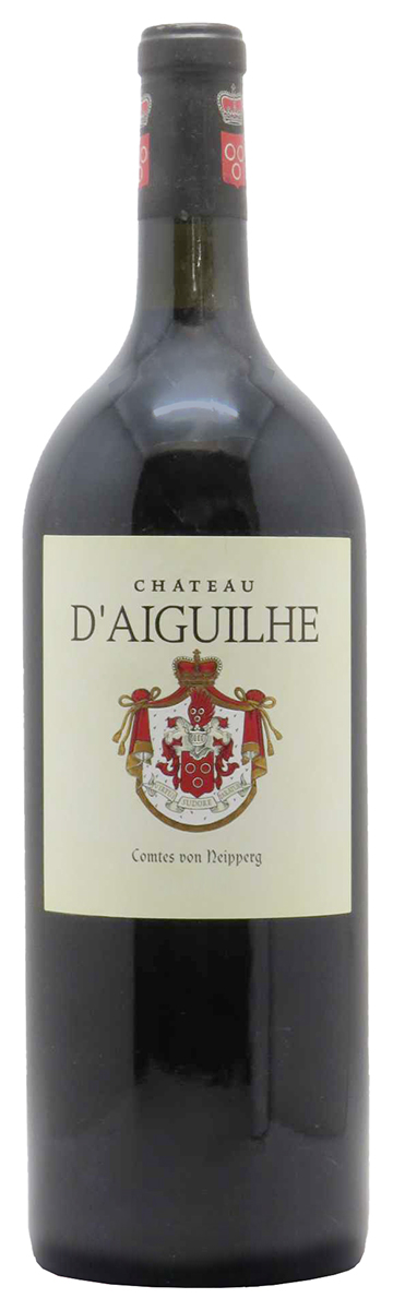 Вино  Chateau d'Aiguilhe Cotes de Castillon AOC Шато д'Эгий  Кот де Кастийон 2017 1500  мл