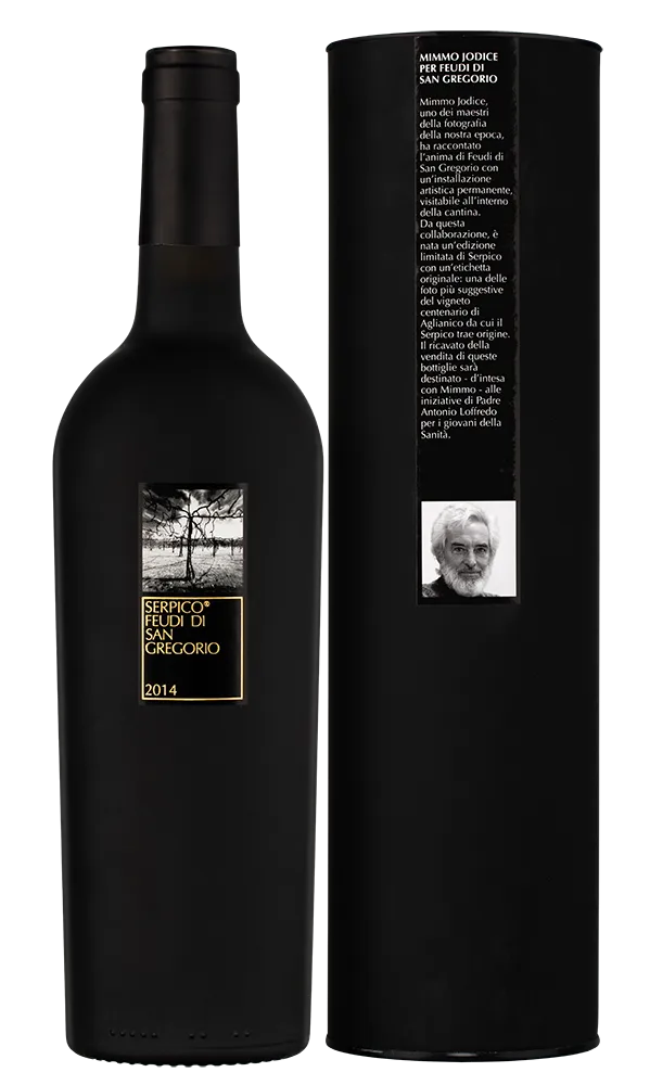 Вино Feudi di San Gregorio Serpico Irpinia Aglianico gift box  2014  750 мл