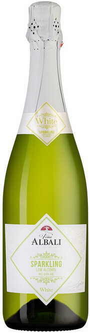 Игристое вино  Vina Albali White Low Alcohol    750 мл