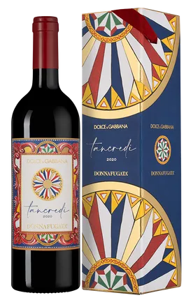 Вино   Donnafugata Dolce & Gabbana  Tancredi в подарочной коробке 2022  750 мл  13,5%