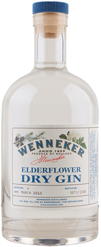 Джин Wenneker Elderflower Dry Gin  Элдерфлауэр  Драй  700 мл