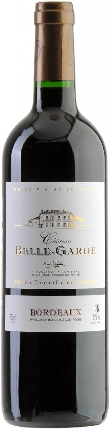 Вино Chateau Belle-Garde Bordeaux AOC Шато Бель-Гард 2011750 мл