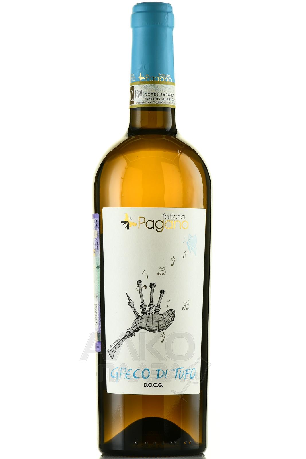Вино  Fattoria Pagano  Greco di Tufo 750 мл  13%