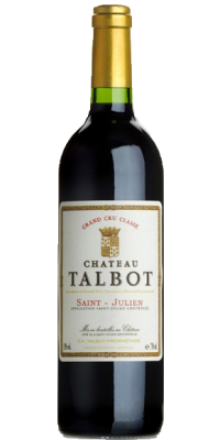 Вино Chateau Talbot Saint-Julien AOC 4-me Grand Cru 2015 750 мл 13,5%