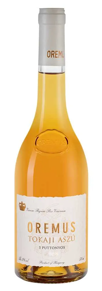 Вино Tokaji Aszu 5 puttonyos Oremus  2000  500 мл