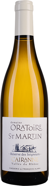 Вино Domaine Oratoire St Martin Cairanne Reserve des Seigneurs white 2020  750 мл