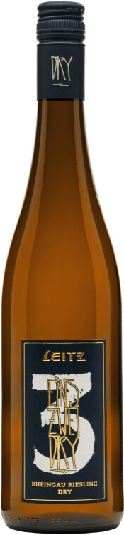 Вино Josef Leitz Riesling Eins Zwei Dry Rheingau Йозеф Лайц Айнц Цвай Драй Рислинг 750 мл