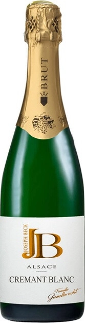 Игристое вино Joseph Beck Cremant Prestige Brut   Alsace AOC 2022 750 мл  13%