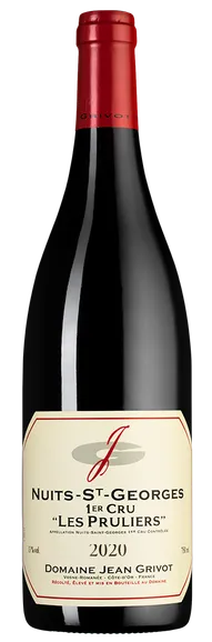 Вино Domaine Jean Grivot Nuits-Saint-Georges Premier Cru Les Pruliers  2020  750 мл