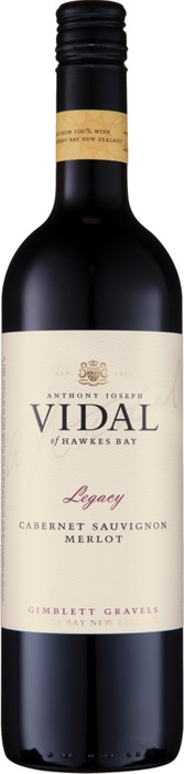 Вино   Vidal, "Legacy" Cabernet Sauvignon-Merlot   Видаль "Легаси" Каберне Совиньон-Мерло  2016   750 мл