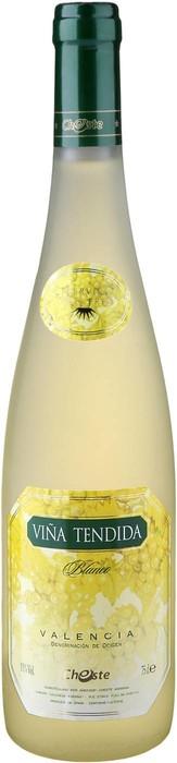 Вино Vina Tendida White Semi-Dry Valencia DO Винья Тендида Белое полусухое 2016 750 мл