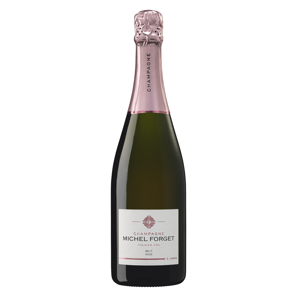 Шампанское Michel Forget  Brut   Rose  Premier Cru   Champagne AOC   2018   375  мл