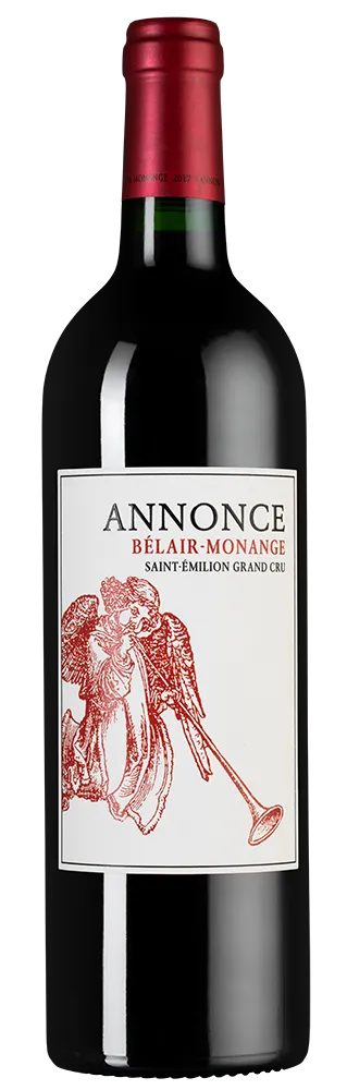 Вино Annonce Belair-Monange  Chateau Belair Monange red   2018 750 мл