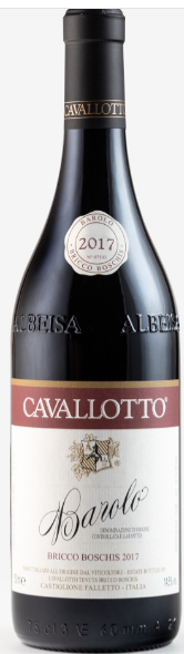 Вино  Cavallotto Bricco Boschis Barolo DOCG  Каваллотто Бароло Брикко Боскис  красное сухое  2017  750 мл  14,5%