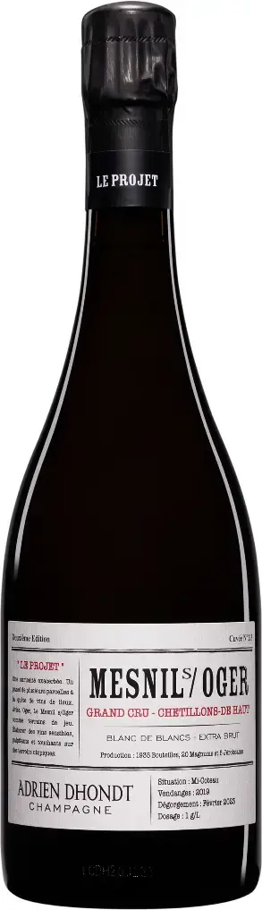 Шампанское Adrien Dhondt Champagne Chetillons De Haut 2020  750 мл  