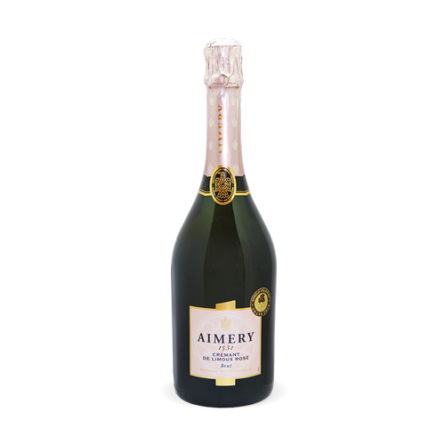 ВИНО ИГРИСТОЕ Cremant de Limoux Aimery Rose 750 мл