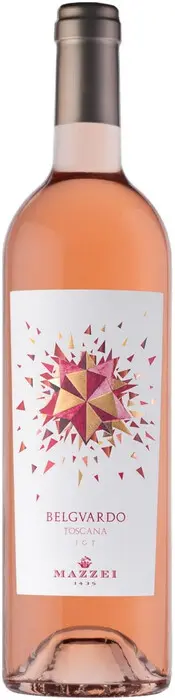 Вино Marchesi Mazzei, Belgvardo Rose Toscana IGT, Маркези Маццеи, Тоскана. Белгвардо, Розе 2018 750 мл